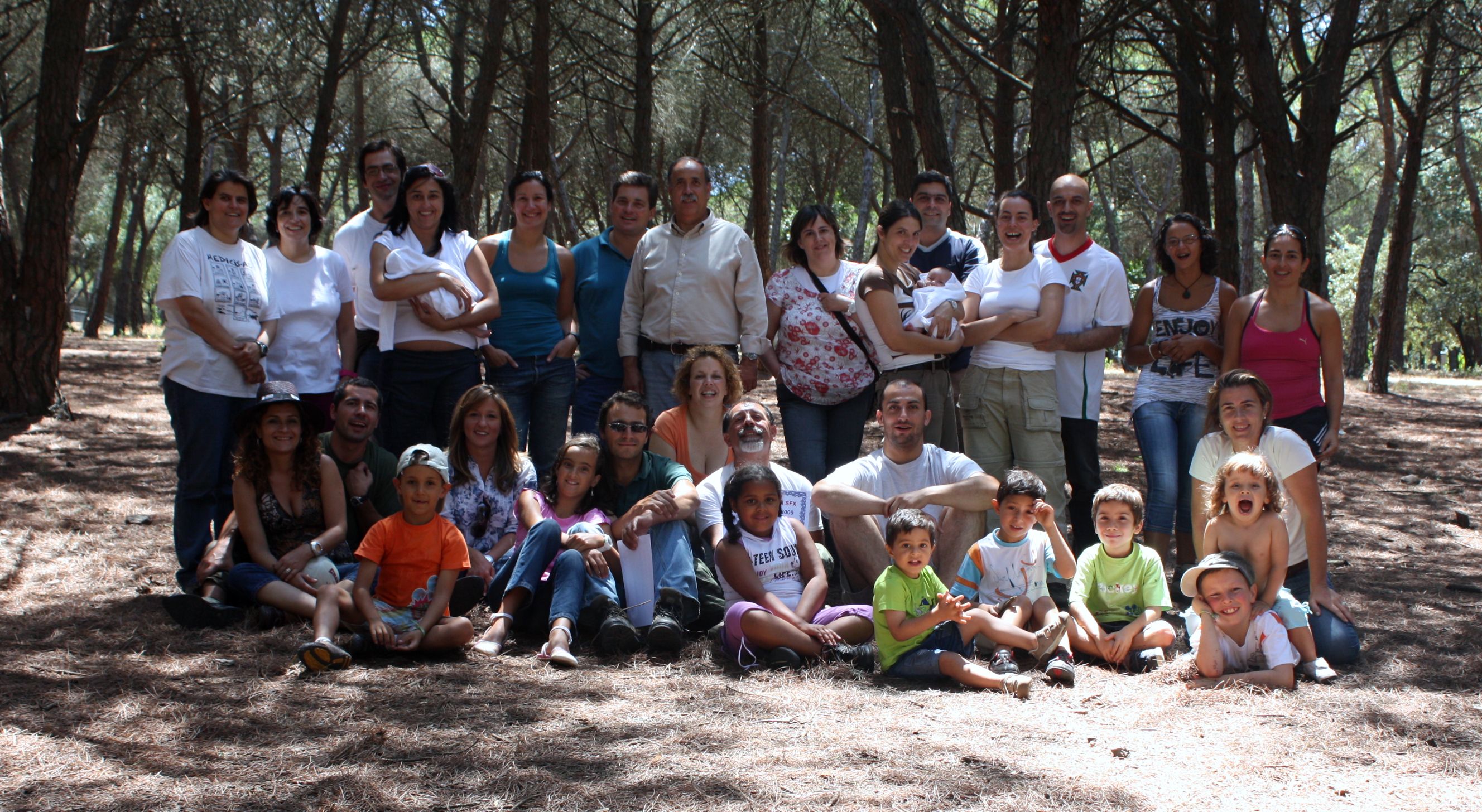 Participantes no Almoço Picnic